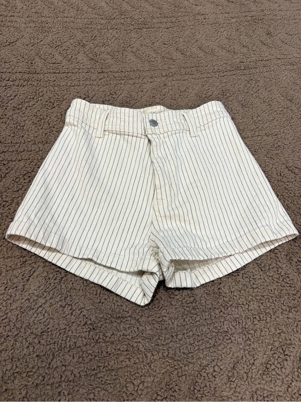 Striped High-Rise Women’s Shorts